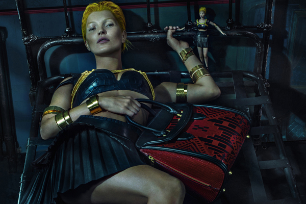 Alexander McQueen Spring Summer 2014 Campaign featuring Kate Moss