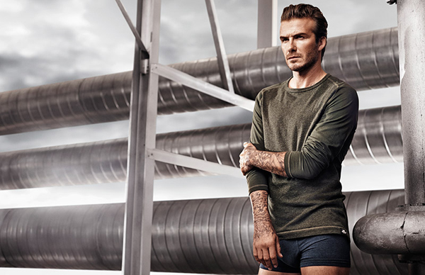 David Beckham HM Bodywear Campaign