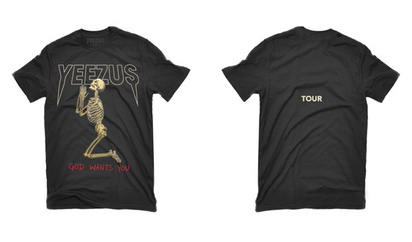 Kanye West Yeezus Tour Merchandise Phase Two