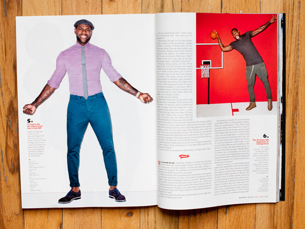 LeBron James photographed by Terry Richardson