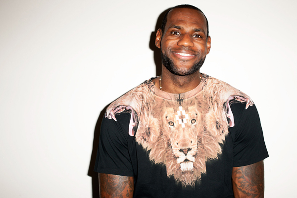 LeBron James photographed by Terry Richardson
