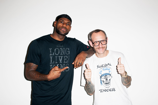 LeBron James photographed by Terry Richardson