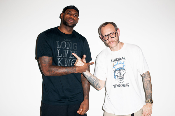 LeBron James photographed by Terry Richardson