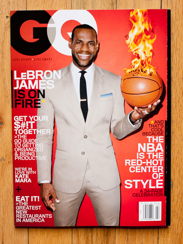 LeBron James photographed by Terry Richardson