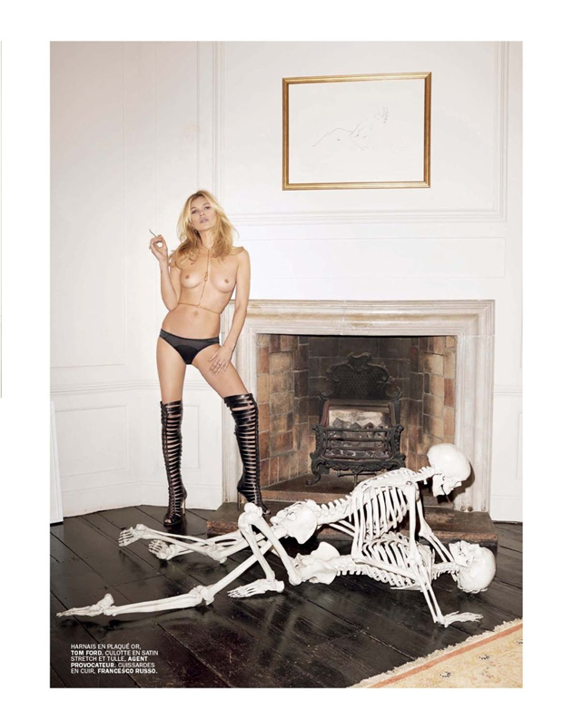 Kate Moss by Terry Richardson for Lui Magazine 5 March 2014