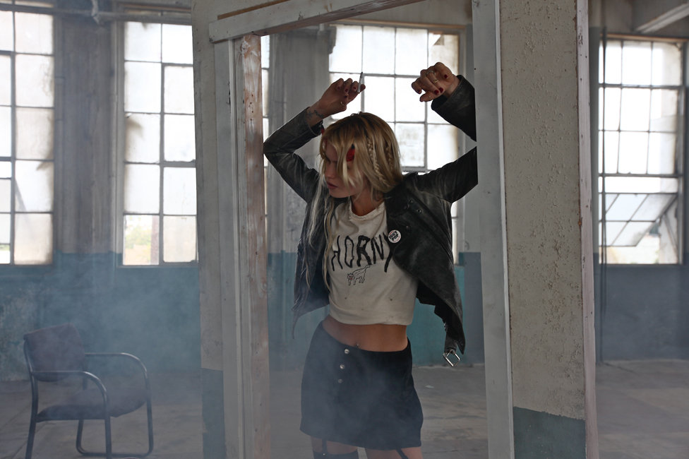 Abbey Lee Kershaw, Riley Keough & Gabe Niles for Evil Rock n' Roll Cat-4