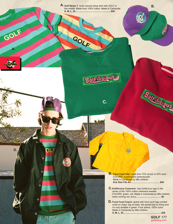 Golf Wang Spring Summer 2014 Lookbook