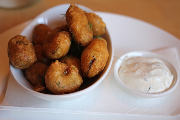 Deep Fried Pickles Belle's Diner in Fitzroy, Melbourne