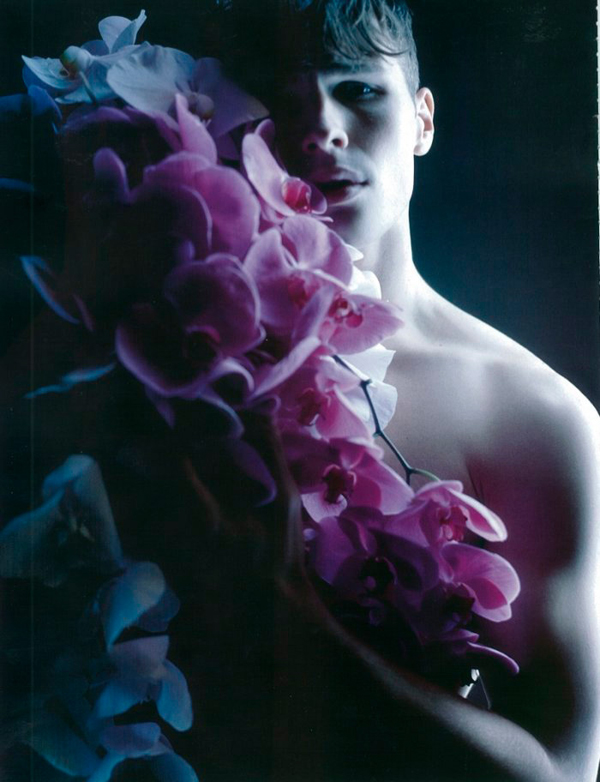 Edward Wilding Photographed by Karl Lagerfeld for Numero Homme