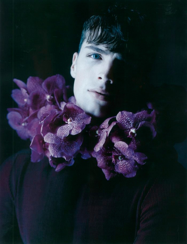 Edward Wilding Photographed by Karl Lagerfeld for Numero Homme