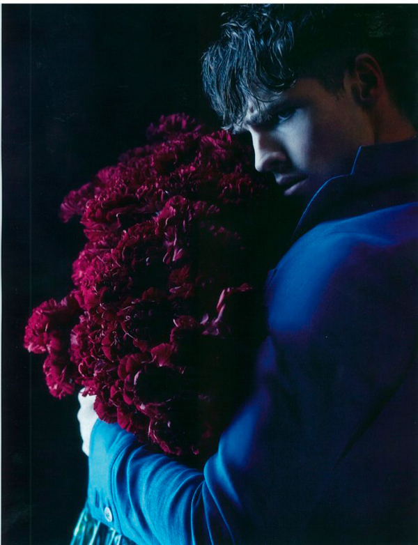 Edward Wilding Photographed by Karl Lagerfeld for Numero Homme