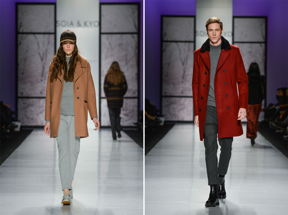 Soia & Kyo Fall Winter 2014 at Toronto Fashion Week