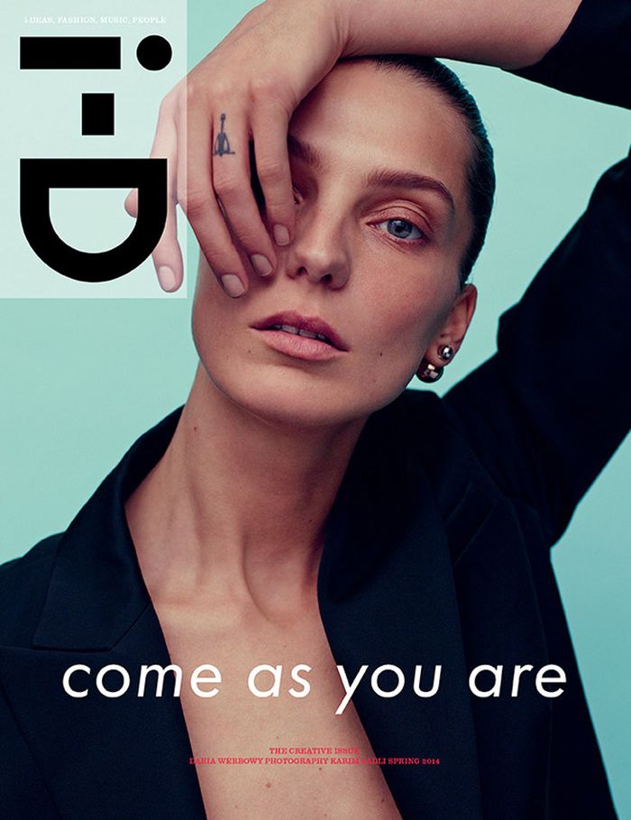 Daria Werbowy by Karim Sadli for i-D Spring 2014