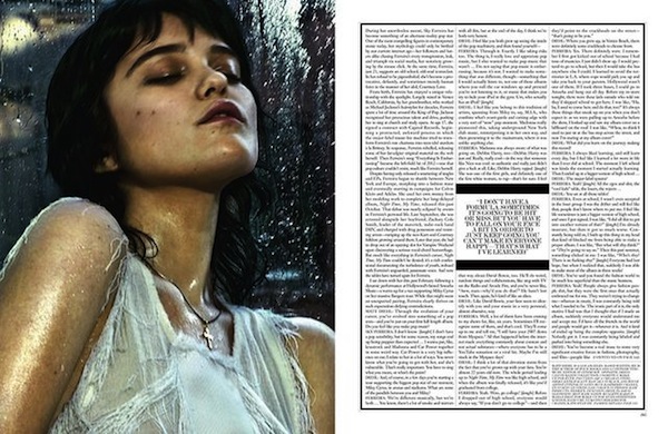 Sky Ferreira for Interview April 2014-5