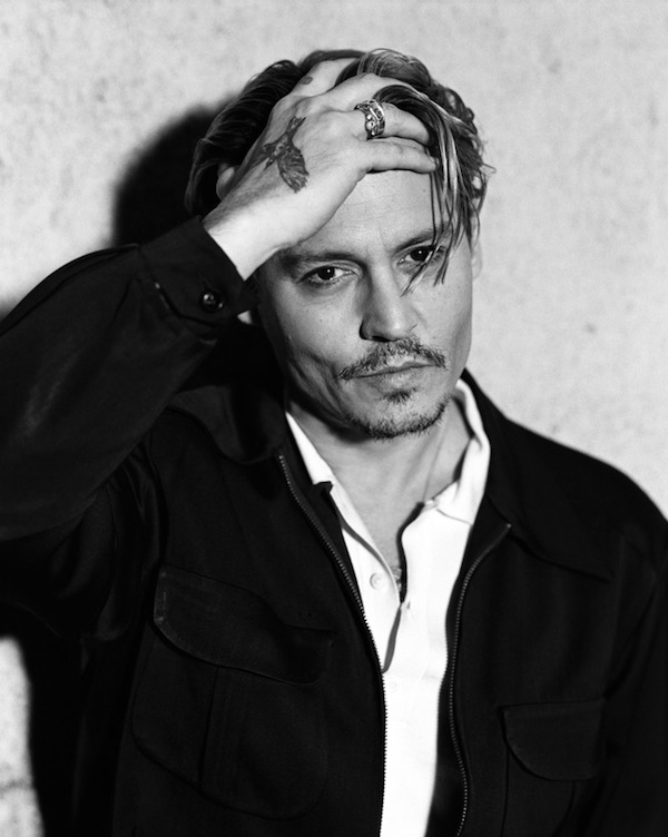 Johnny Depp for Interview Magazine April 2014 | Sidewalk Hustle