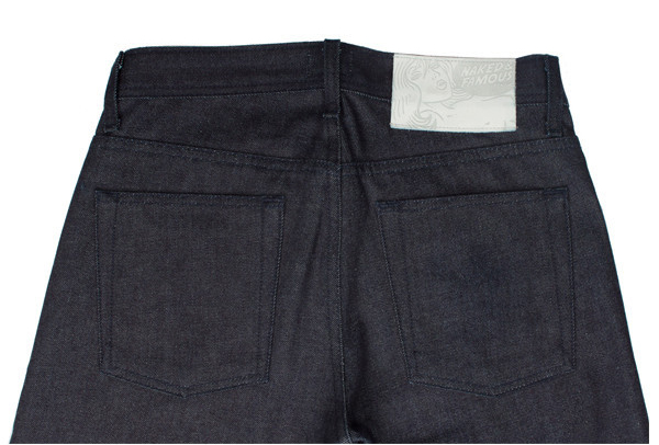 Naked Famous Scratch-N-Sniff Mint Jeans.