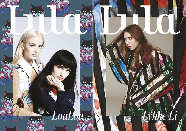 Say Lou Lou, Lykke Li, & Langley Fox for Lula Magazine SS 2014