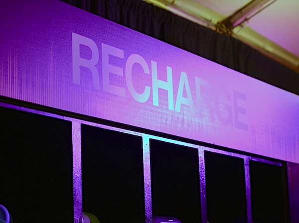 Recharge Wall JBL Dark Room Coachella 2014