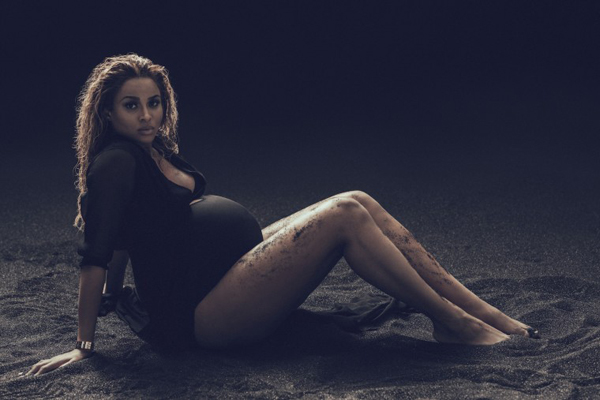 Ciara Pregnant for W Magazine