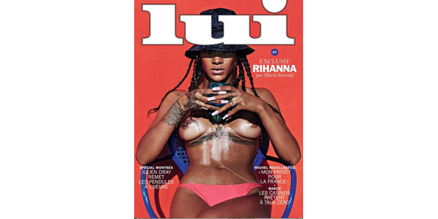 Rihanna Poses Nude for Lui Magazine | Sidewalk Hustle