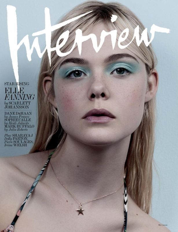 Elle Fanning for Interview Magazine May 2014 -2
