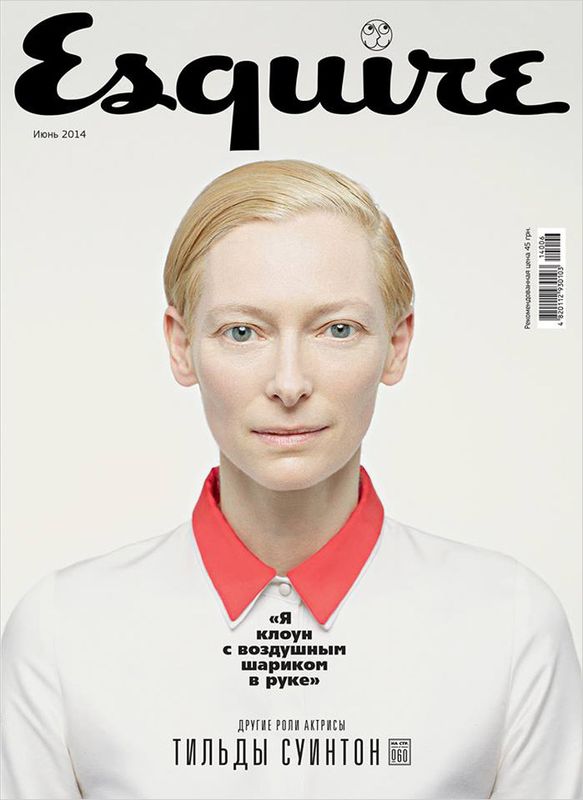 Tilda Swinton For Esquire