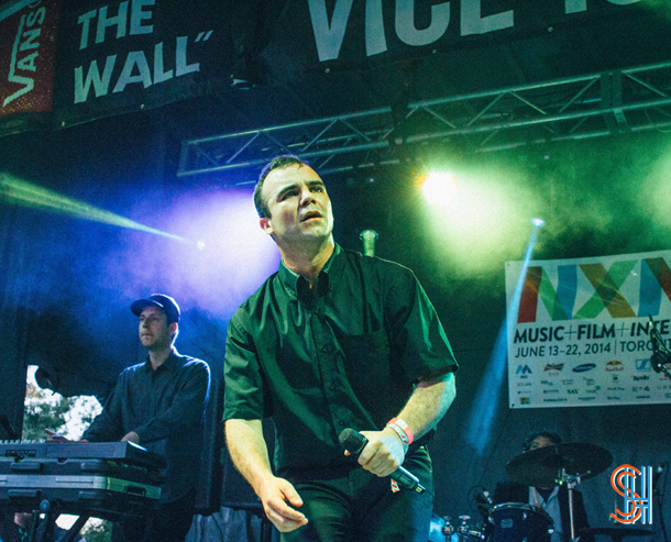 Future Islands at Vice Island NXNE 2014 Samuel T. Herring