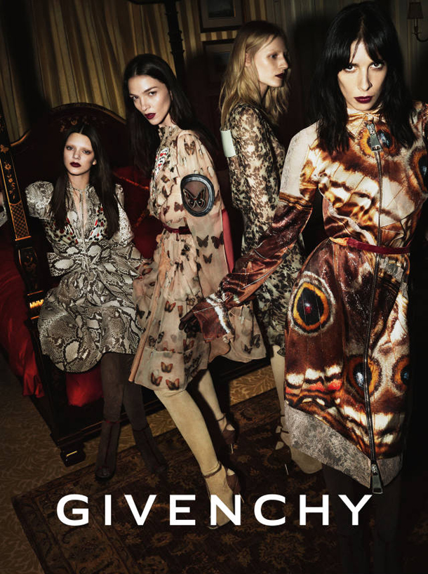 Givenchy Fall Winter 2014 Ad Campaign Kendall Jenner