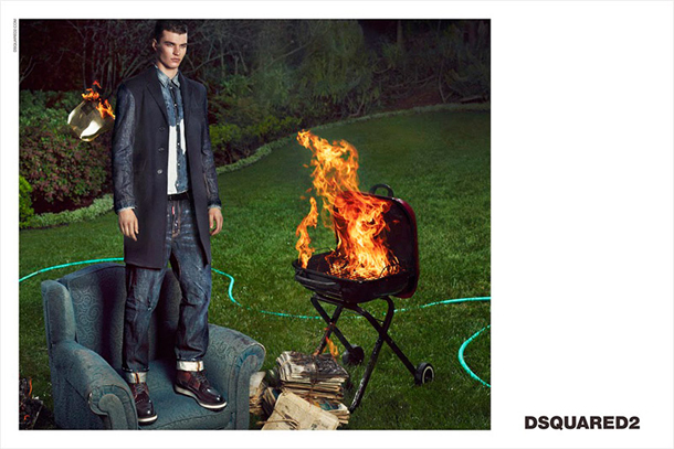 Dsquared2 Fall Winter 2014 Campaign