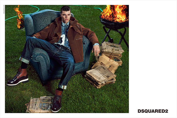 Dsquared2 Fall Winter 2014 Campaign