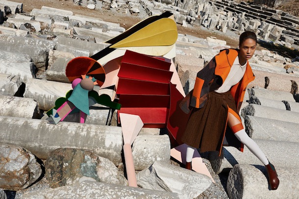 Joan Smalls for Missoni Fall Winter 2014:15