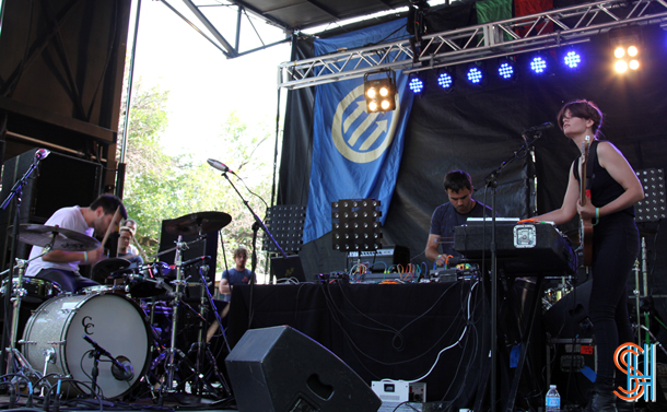 Factory Floor at Pitchfork Music Festival 2014, Chicago