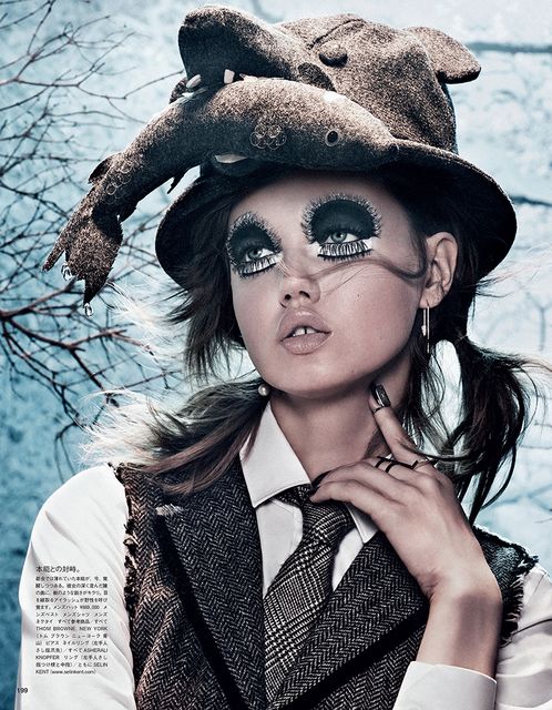 Lindsey Wixson for Vogue Japan September 2014-4