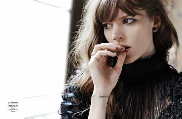 Freja Beha Erichsen for Glamour August 2014-10