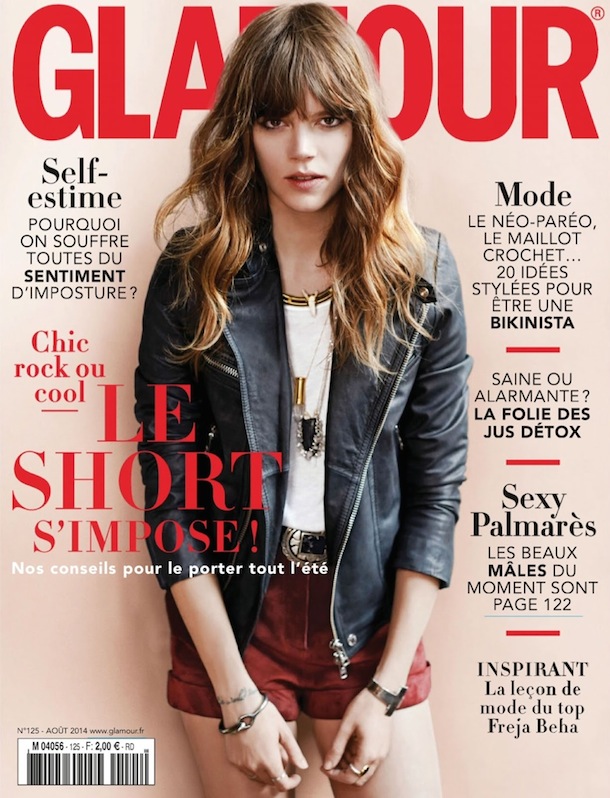 Freja Beha Erichsen for Glamour August 2014-13