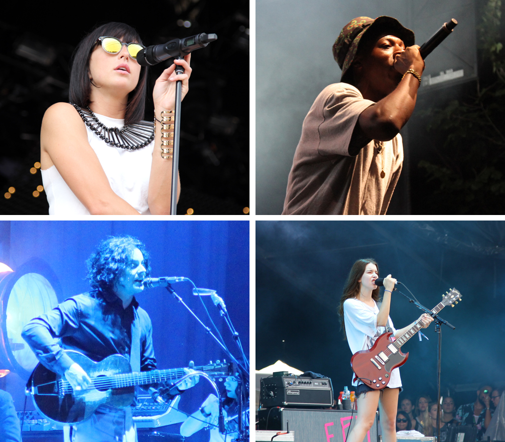 Osheaga 2014 Jack White, Joey Bada$$, Haim, Phantogram, Kandle