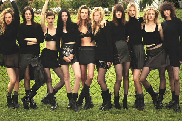 Super Normal Super Models for W Magazine by Mert Marcus-2