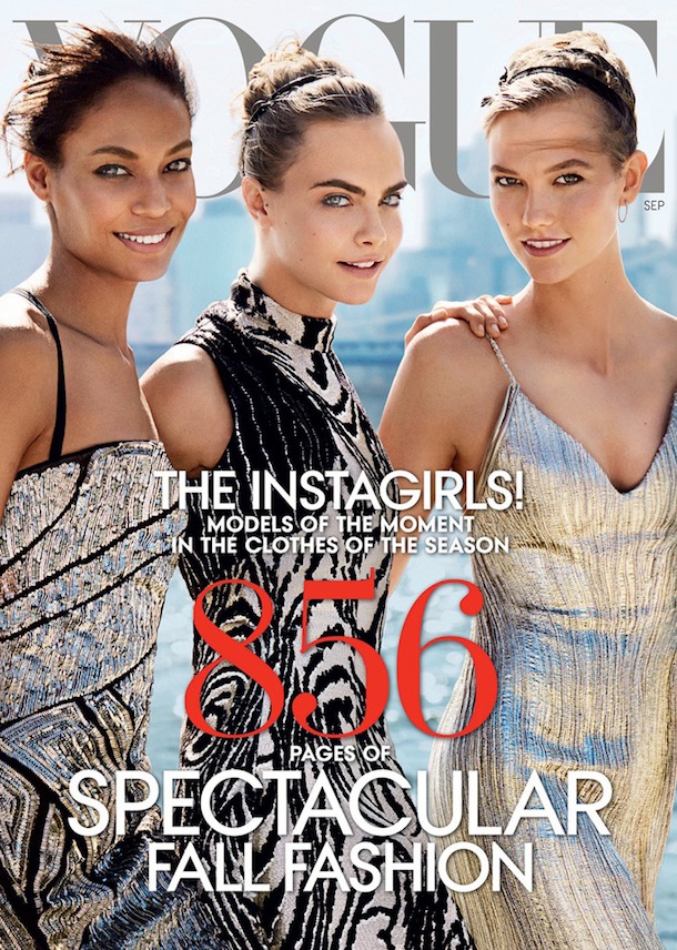 Vogue September 2014 The Instagirls Cover