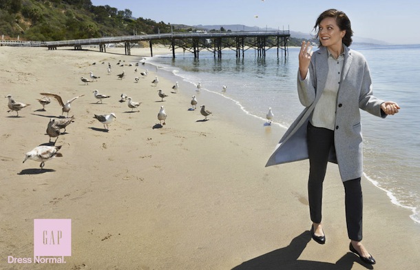 Anjelica Huston, Elisabeth Moss, Michael K. Williams, Jena Malone, and Zosia Mamet for GAP Fall 2014-5