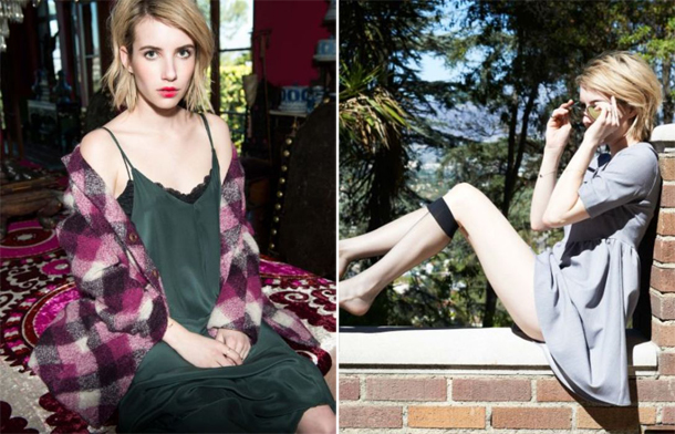 Emma Roberts for ELKIN Fall Winter 2014-7