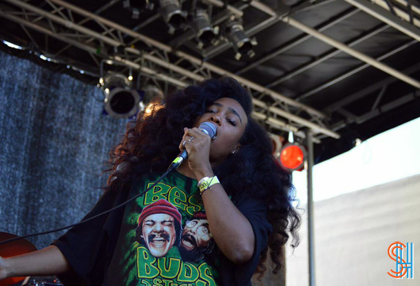 SZA at Afrofest 2014 Brooklyn-3