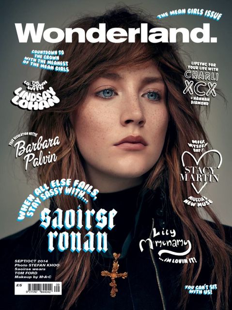 Saoirse Ronan for Wonderland Magazine Fall 2014