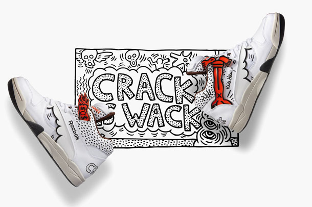 Reebok Classic x Keith Haring Fall:Winter 2014 Crack is Wack Pumps