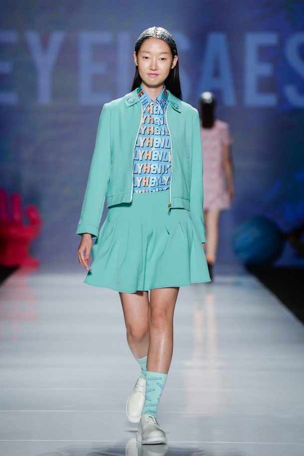 Hayley Elsaesser, Mackage, Rachel Sin, & Klaxon Howl SS 2015 at Toronto ...