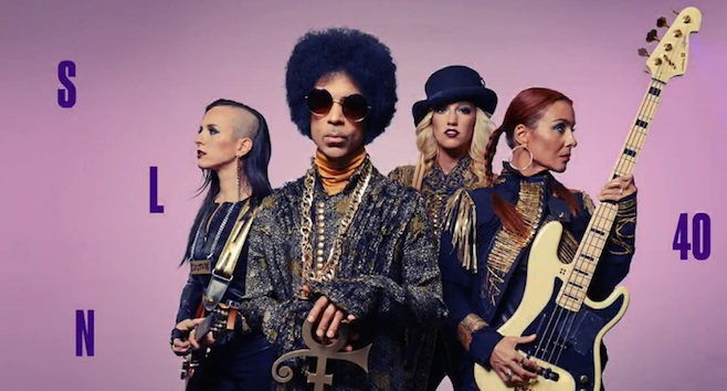 Prince performs on Saturday Night Live