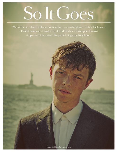 Dane DeHaan for So It Goes No.4