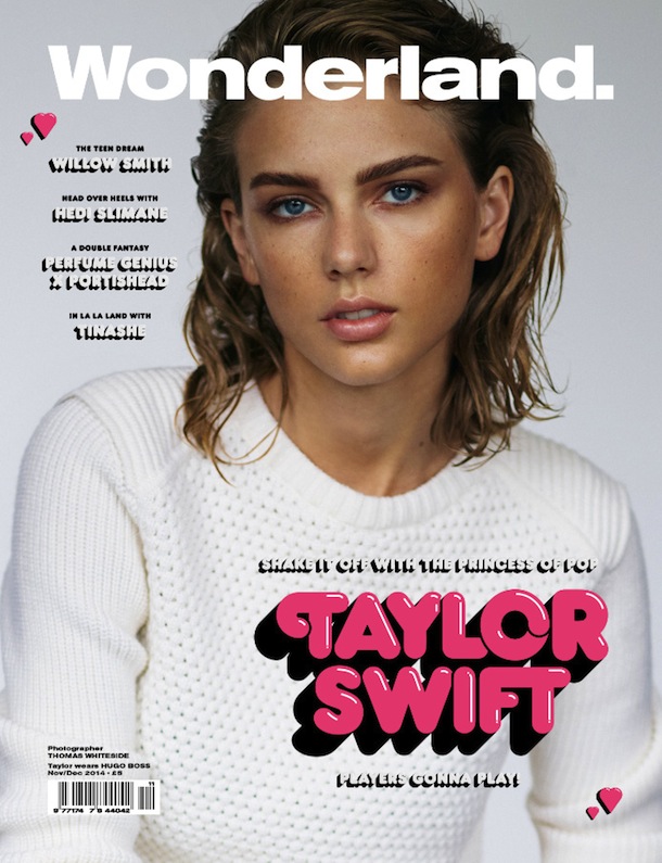 Taylor Swift for Wonderland Magazine November December 2014