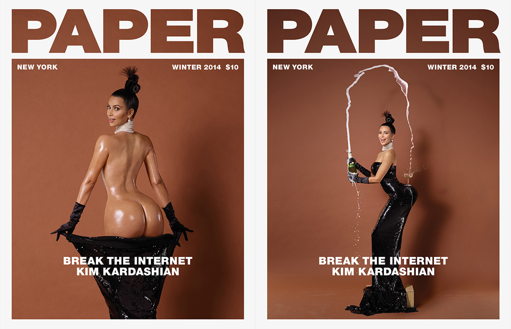 Kim Kardashian for Paper Magazine Winter 2014