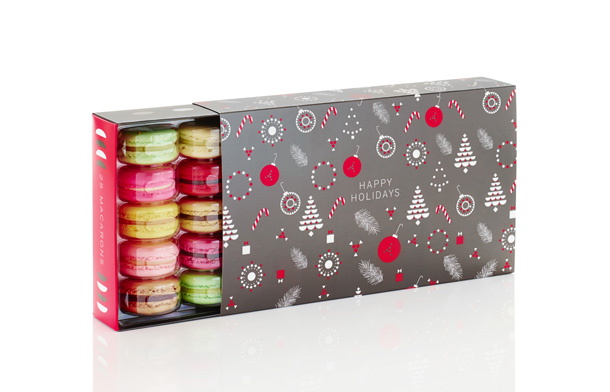 Nadege Holiday Macaron Box