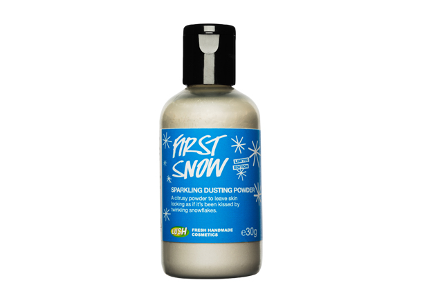 LUSH First Snow Sparkling Dust Powder
